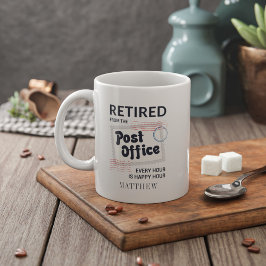 Postal Worker Pension Mailman Personlig Jumbo Mugg
