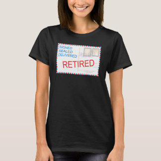 Postal Worker Pension Postman Retrött Postman 2 T Shirt