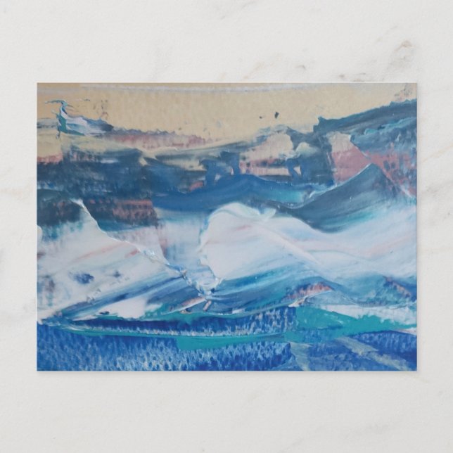 Postal Yellow Coast Vykort (Framsida)