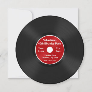 Postalbum för anpassningsbar inbjudningar