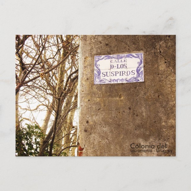 Postales Uruguay Vykort (Framsida)