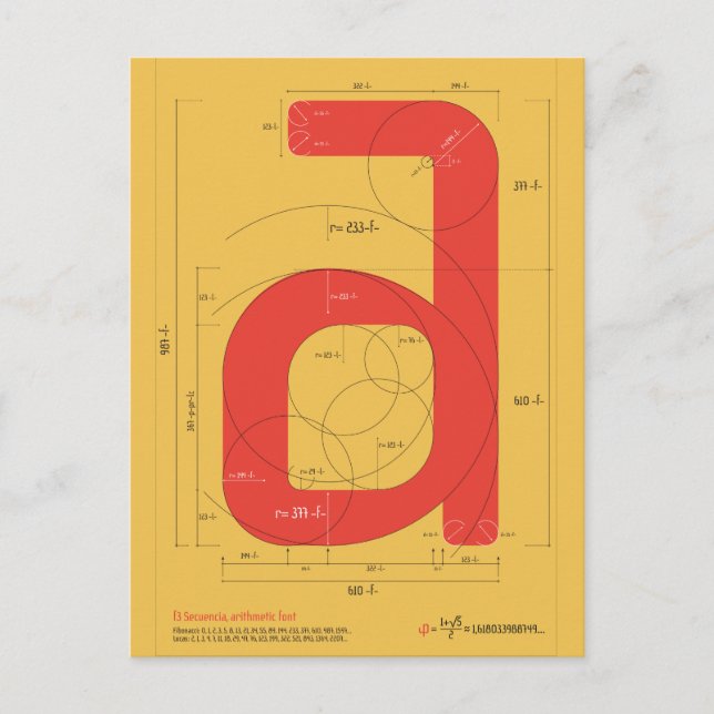 Postalt Guld Vykort (Framsida)