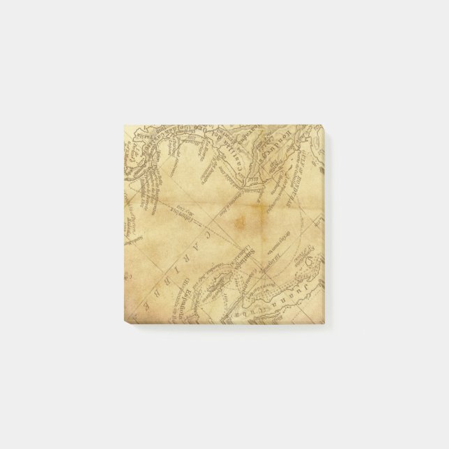 postar den gammala pappra eleganten för post-it block (Framsida)