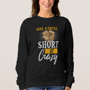 Postarbetare en skiva Kort i Crazy T Shirt