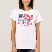 Postarbetare Essential Employee Patriotic 2020