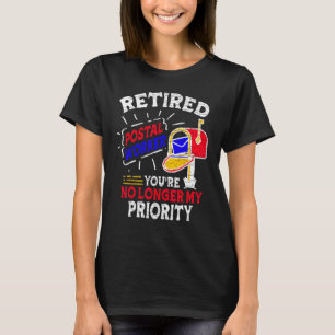 Postarbetare, pensionerad t shirt