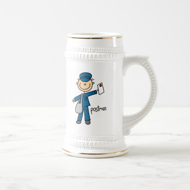 Postarbetare Pinfigure Sejdel (Höger)