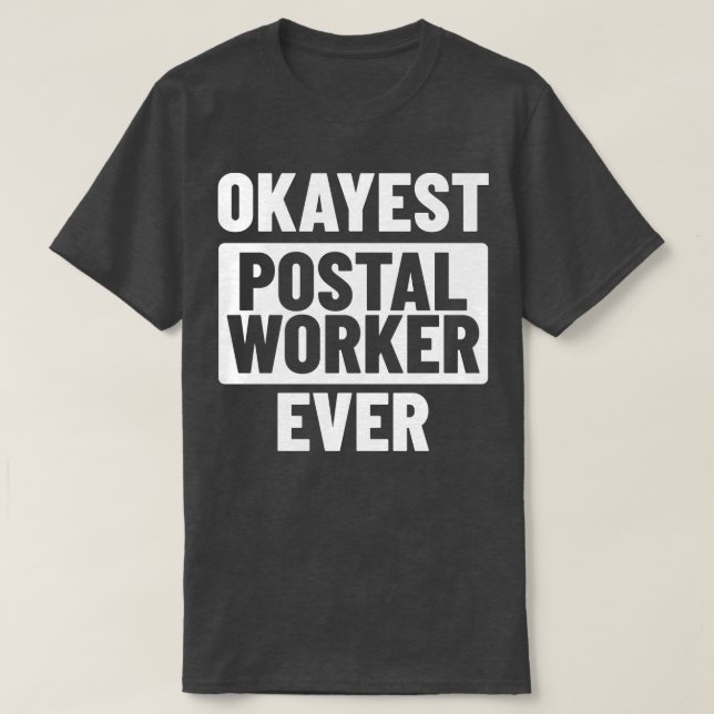Postarbetare, postföretag t shirt (Design framsida)