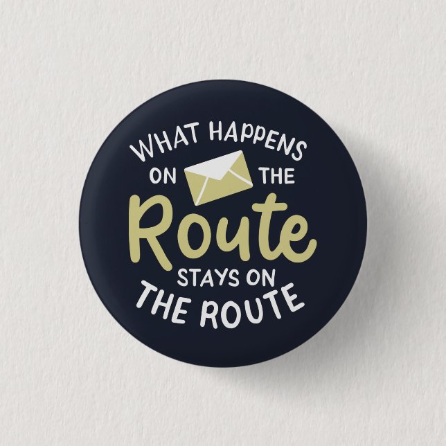 Postarbetare - vad som händer på sträckan knapp (Framsida)