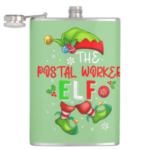 Postarbetaren Elf jul Elf Costume Älskare Fickplunta