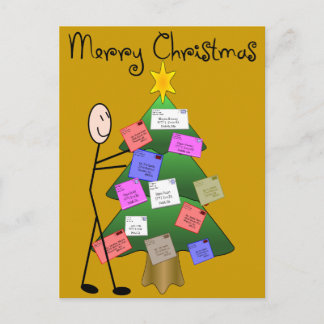 Postarbetarens "God jul"-kort och vykort