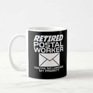 Postbärare för indragen postarbetare Pension Kaffemugg