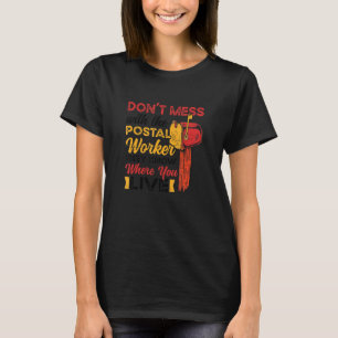 Postbärare Postarbetare T Shirt