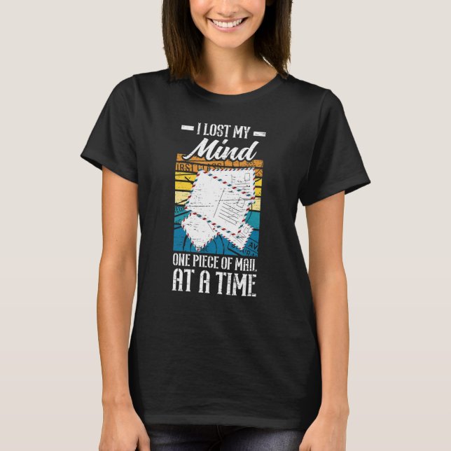 Postbärare Postarbetare T Shirt (Framsida)