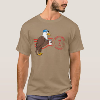 Postbärare USPS Postal Eagle Pension Shirt T