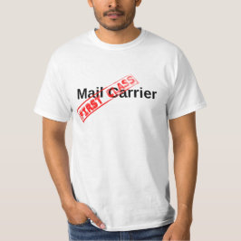 Postbefordran av första klass tee shirt