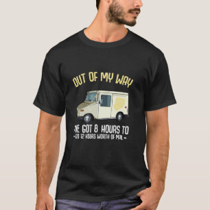 Postbefordran av postarbetare Postföretag Postman T Shirt