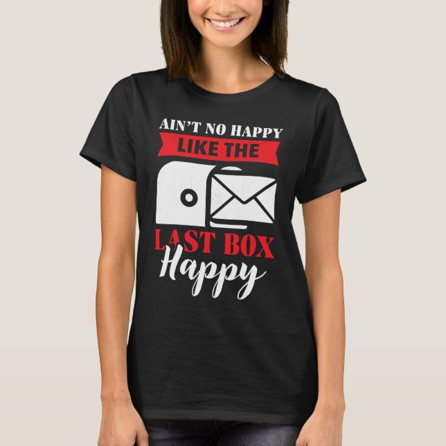 Postbefordran av postarbetare t shirt (Framsida)