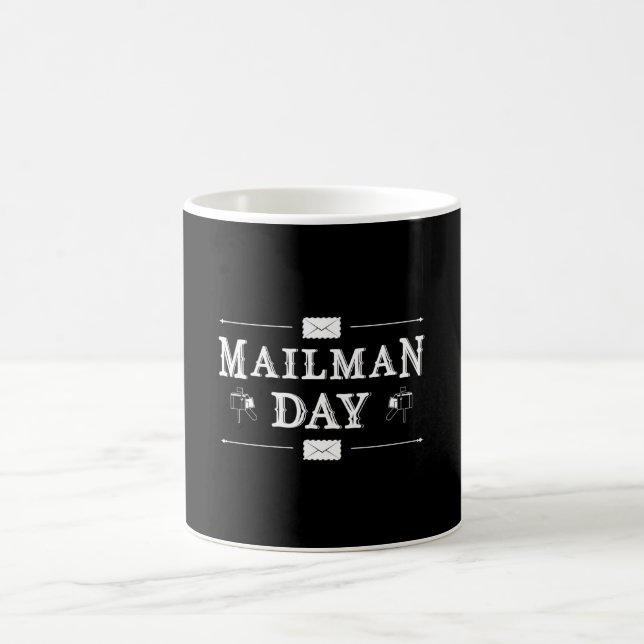 Postbefordran av postförsändelsemeddelanden efter  kaffemugg (Center)