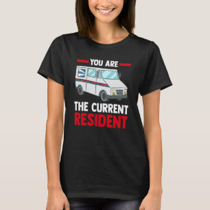 Postbefordran till postarbetare som du för närvara t shirt