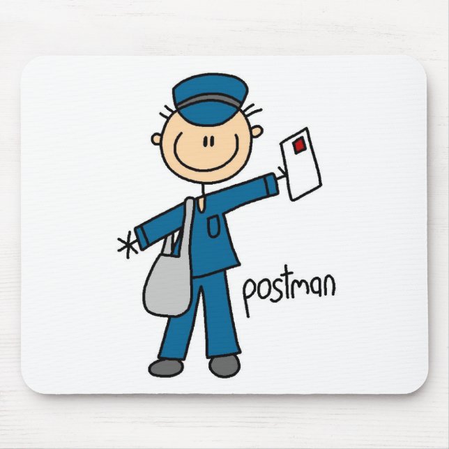 Postbokstavsfigur Musmattor (Framsidan)