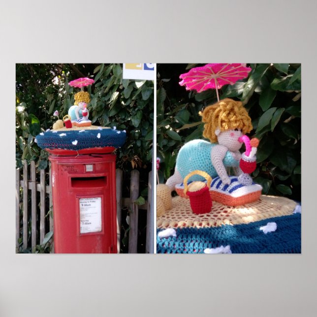 Postbox Dekorationer. Poster (Framsidan)