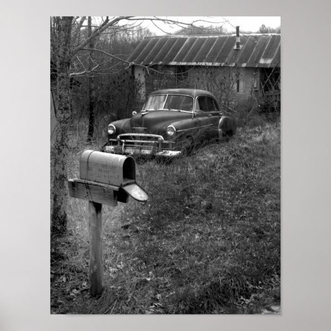 Postboxbil Poster (Framsidan)