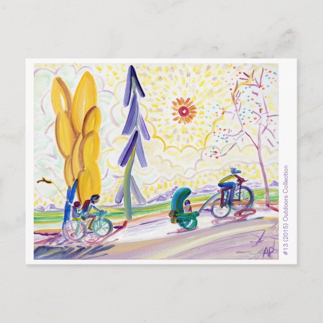 PostCard #13 ©2016 Insamling utomhus Vykort (Framsida)