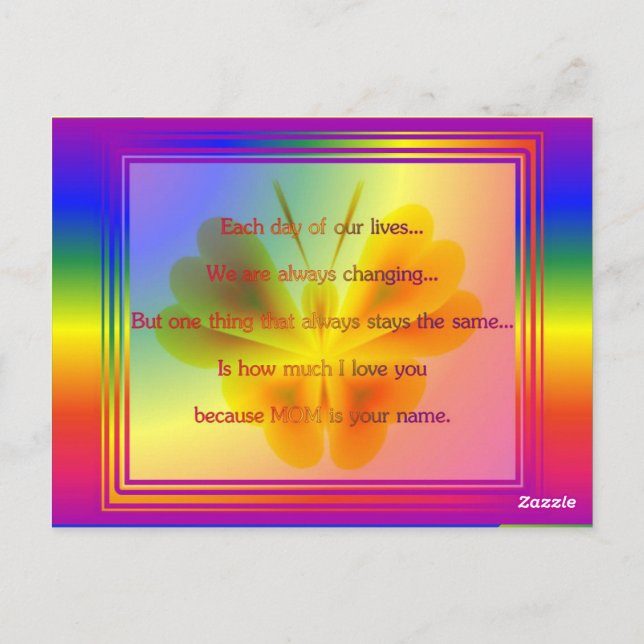 POSTCARD 14.05.03.07.01.MORS DAG VYKORT (Baksida)