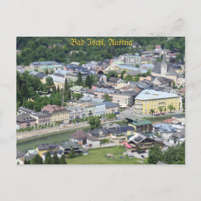 Postcard Bad Ischl, Salzkammergut, Österrike Vykort (Framsida)