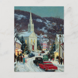 *POSTCARD Beautiful Painted Nostalgic Christmas  Vykort