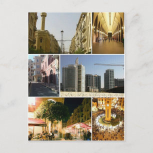 Postcard Beirut Central District, Libanon Vykort