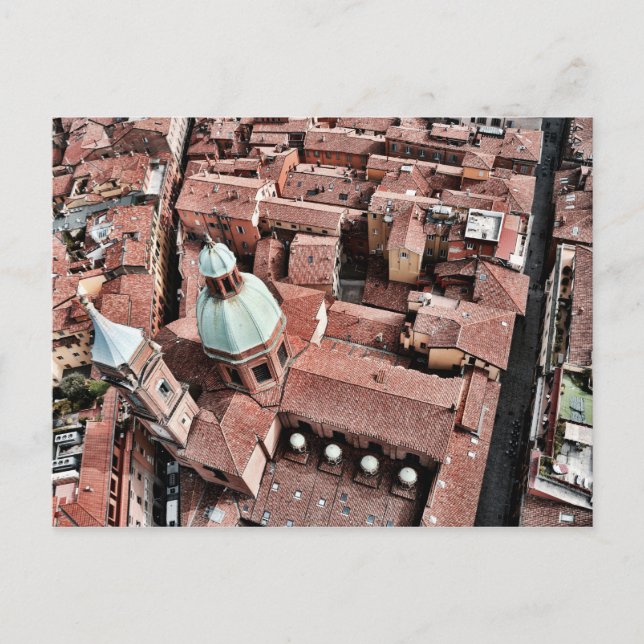 Postcard Bologna City, Italien Vykort (Framsida)