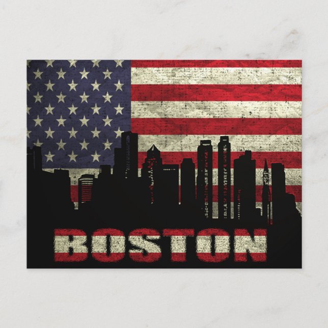 Postcard Boston Vykort (Framsida)