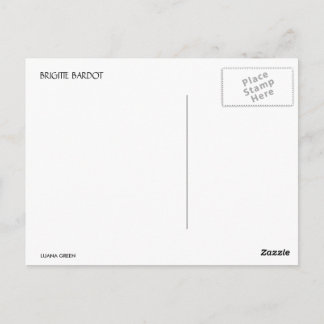 POSTCARD BRIGITTE BARDOT 2 VYKORT
