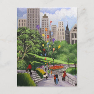 Postcard Central Park, NY Vykort