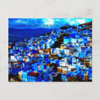 Postcard Chefchaouen, Marocko Vykort