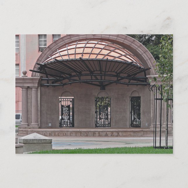 POSTCARD - Chico Downtown Plaza Vykort (Framsida)