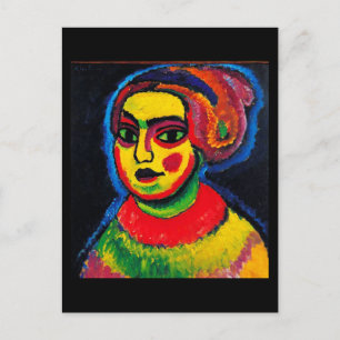 Postcard-Classic/Vintage-Alexej von Jawlensky 8 Vykort