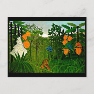 Postcard-Classic/Vintage-Henri Rousseau 14 Vykort