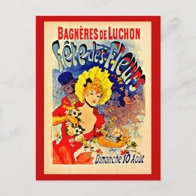 Postcard-Classic/Vintage-Jules Chéret 39 Vykort (Framsida)