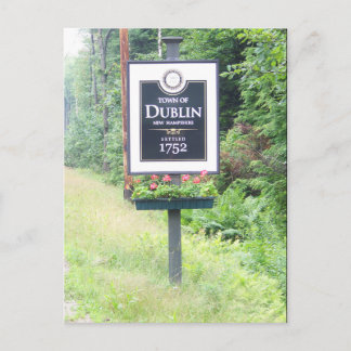 Postcard Dublin, New Hampshire Vykort