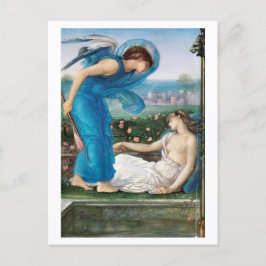 POSTCARD : ED. BURNE - JONES: CUPID + PSYCHE VYKORT