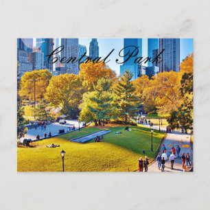 POSTCARD FÖR CENTRAL PARK VYKORT