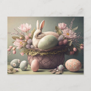 PostCard för färg för pastel-glad påsk Vykort