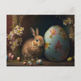 PostCard för glad påsk önskemål Vykort