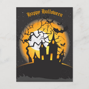 PostCard för happy halloween Vykort