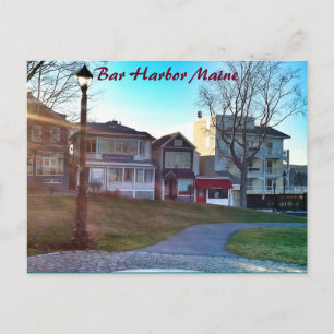 PostCard för Pub Harbour Maine Vykort