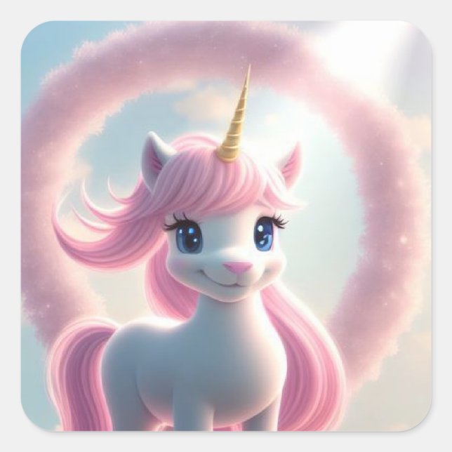 POSTCARD FYRKANTIGT KLISTERMÄRKE (Framsida)