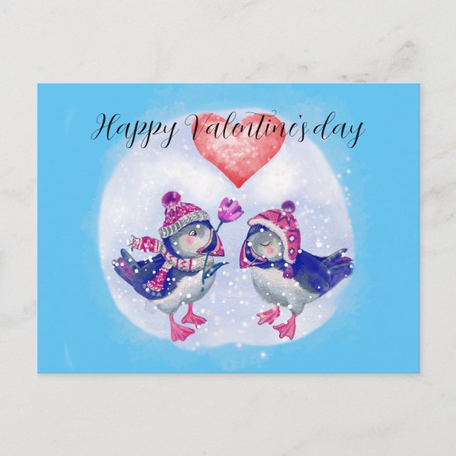 Postcard Glad Alla hjärtans dag Vykort (Framsida)